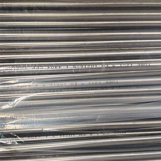ASTM269 En10216-5 304 306 316 Od6mm 8mm 10mm Linha Hidráulica e Pneumática de Aço Inoxidável Tubo de Aço Sem Costura