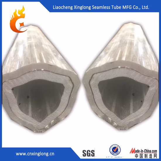 Tubos/tubos laminados a quente/estirados a frio sem costura austeníticos e aço inoxidável duplex ASTM
