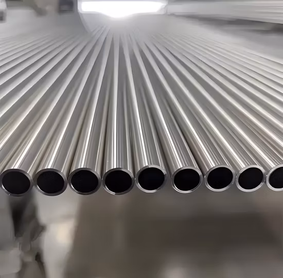Tubo redondo de aço inoxidável duplex sem costura AISI com polido 201 304 304L 316L 316 310S 309 409 904 Ss Inox Smls Ferro Metal ASTM SUS Soldado a Frio Desenho Brilhante